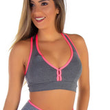 Top Fitness Com Bojo e Telinha nas Costas | Tela 1625