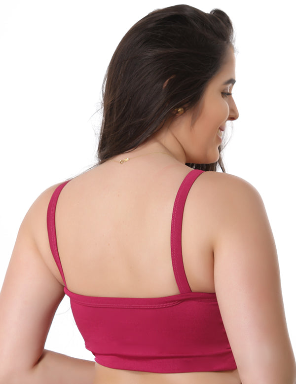 Top Fitness Feminino Lindo Detalhe Tule 9742