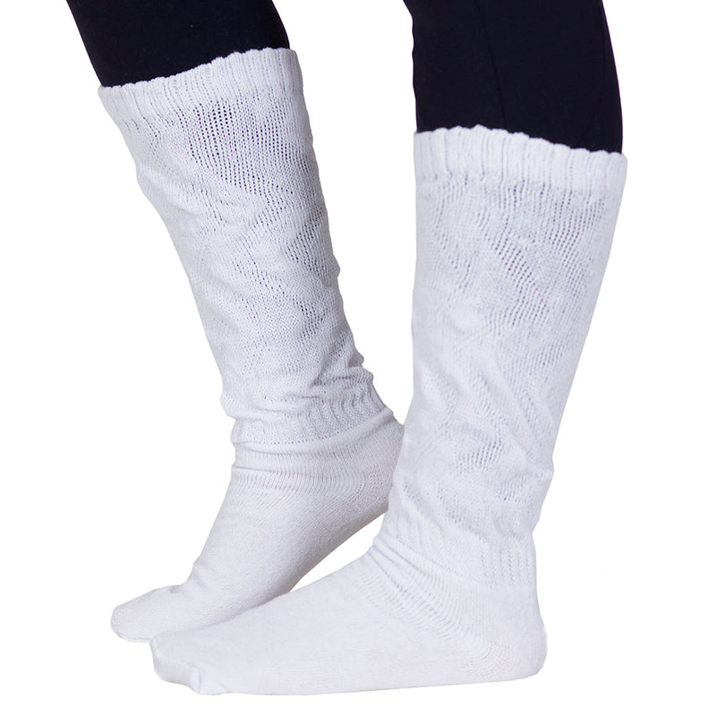 Kit Meia Aerobica Longa 3/4 com 5 Pares Coloridos - Dily Modas