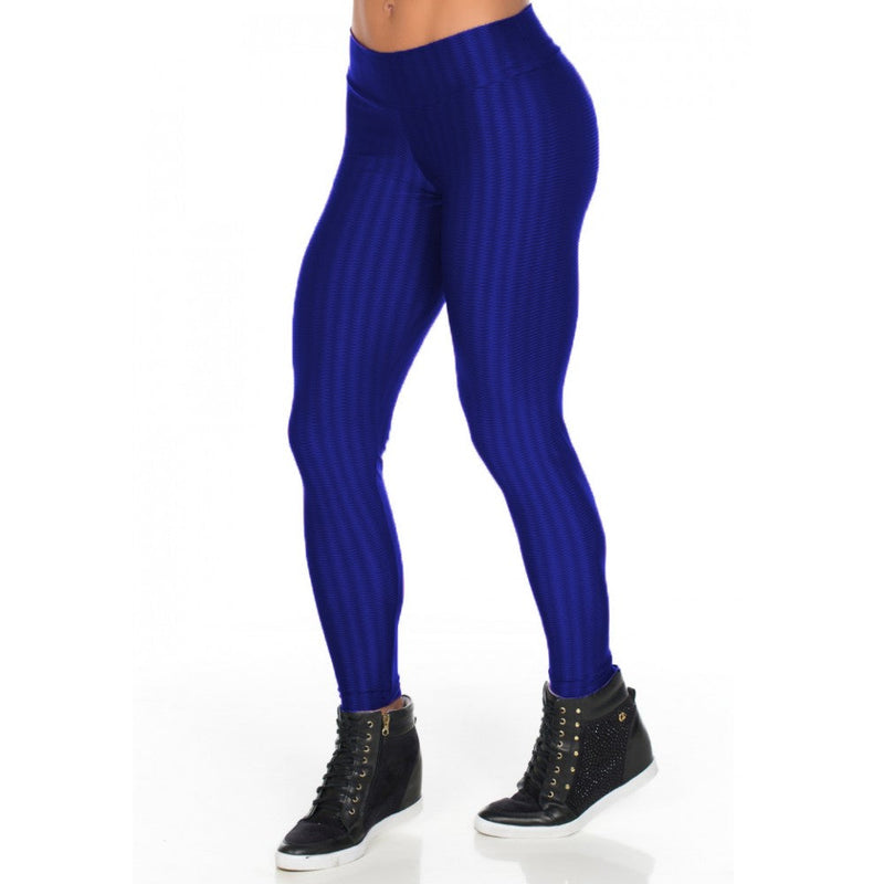 Calça Legging Fitness New Zig Azul | 515