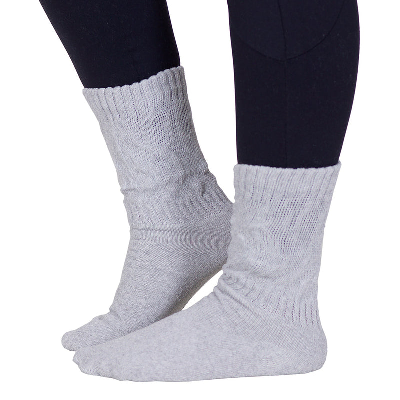 Kit Meia Aeróbica com 6 pares Brancos - Dily Modas