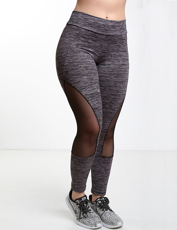 Calça Legging Fitness Tule Linda