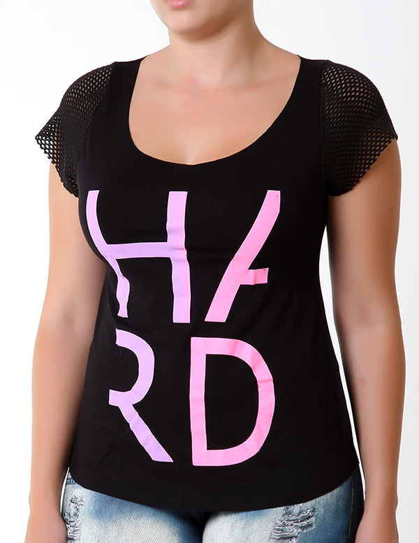 Blusa Fitness Com Manga De Tela