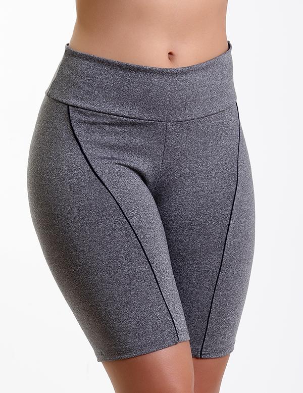 Bermuda Mescla Viés Vivo Frontal