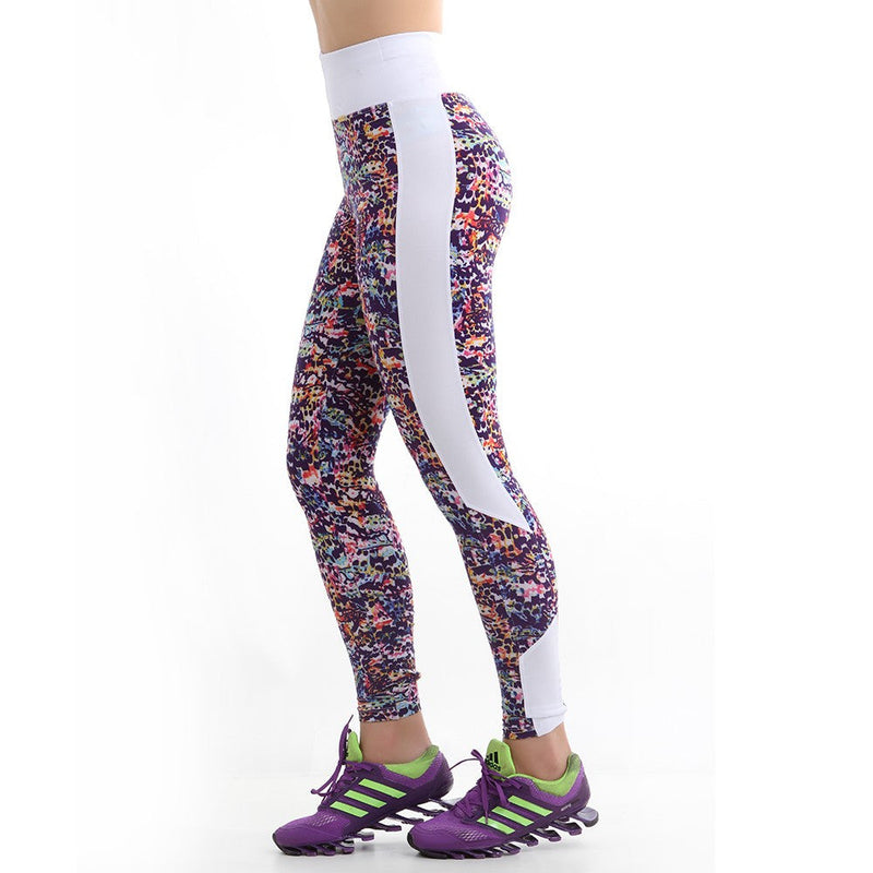 Legging Colorida com Lateral cor Lisa - Calça Nina 1804