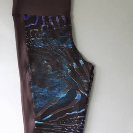 Legging Colorida com Lateral cor Lisa - Calça Nina 1804