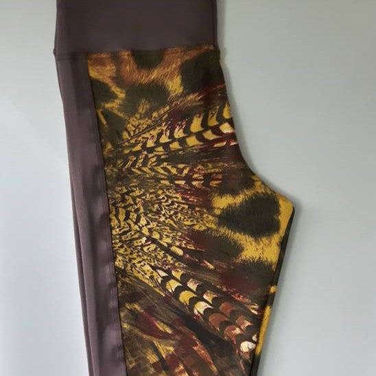 Legging Colorida com Lateral cor Lisa - Calça Nina 1804