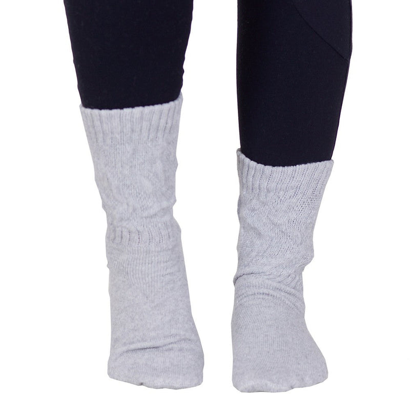 Kit Meia Aeróbica com 6 pares Brancos - Dily Modas